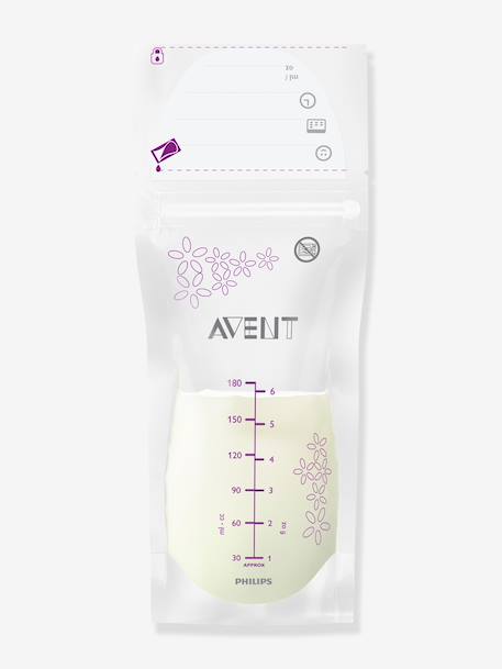 Lot 50 sachets conservation lait transparent 1 - vertbaudet enfant 