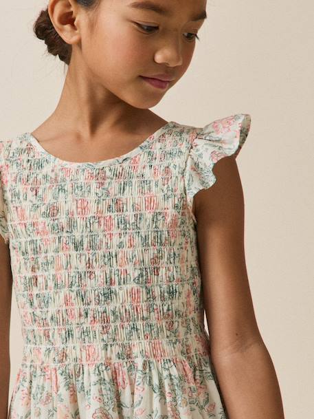 Robe fille garance - collection fêtes et mariages Imprimé helena 3 - vertbaudet enfant 