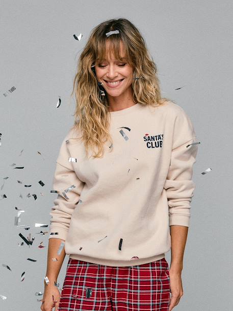 Pyjama 2 pièces femme Capsule Famille rouge 4 - vertbaudet enfant 