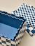 Boîte gigogne damier par lot de 2 Bleu jeans 2 - vertbaudet enfant 
