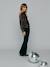 Sweat femme manches longues Capsule Famille chocolat 3 - vertbaudet enfant 