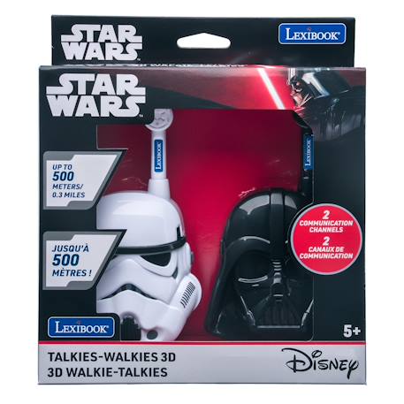 Talkies-walkies star wars 3d - Portée jusqu’à 500m Noir 5 - vertbaudet enfant 