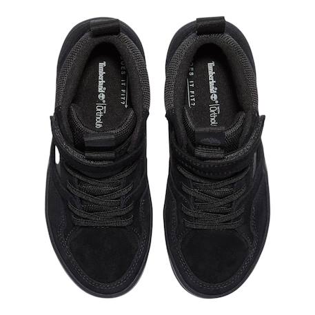 Baskets montantes garçon à scratch Noir 3 - vertbaudet enfant 