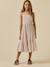 Robe carolina fille Imprimé carolina 4 - vertbaudet enfant 