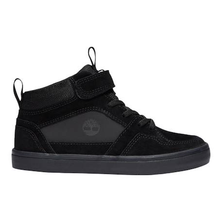Baskets montantes garçon à scratch Noir 1 - vertbaudet enfant 