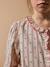 Blouse imprimée fille Imprimé marine 3 - vertbaudet enfant 