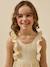 Robe pâquerettes fille Imprimé paquerette jaune 3 - vertbaudet enfant 