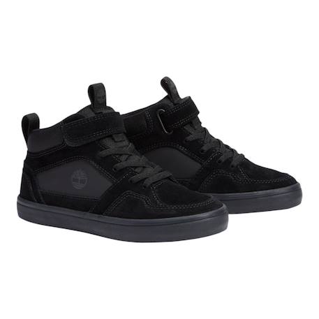 Baskets montantes garçon à scratch Noir 2 - vertbaudet enfant 
