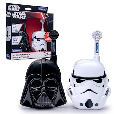 Talkies-walkies star wars 3d - Portée jusqu’à 500m Noir 1 - vertbaudet enfant 