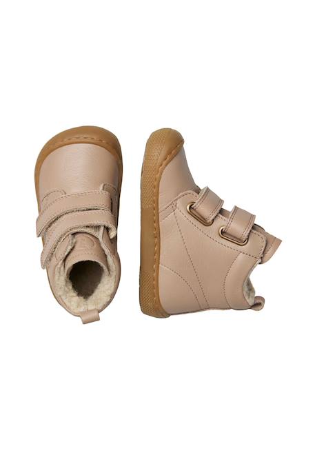 Bottes barefoot en cuir wigghi vl Cognac-+Gris tourterelle-beige+Kaki-beige+Marine- 9 - vertbaudet enfant 