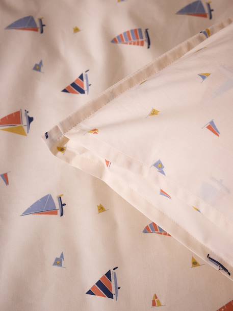 Taie d'oreiller percale de coton 'matéo' Imprime multico 5 - vertbaudet enfant 
