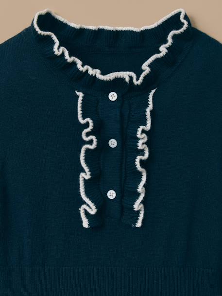 Robe en maille fille Marine 3 - vertbaudet enfant 