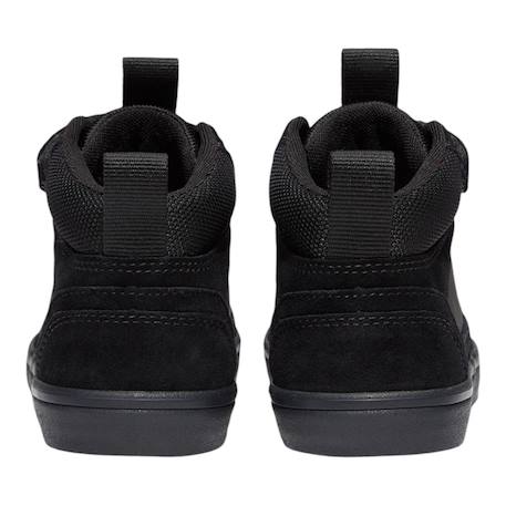 Baskets montantes garçon à scratch Noir 4 - vertbaudet enfant 