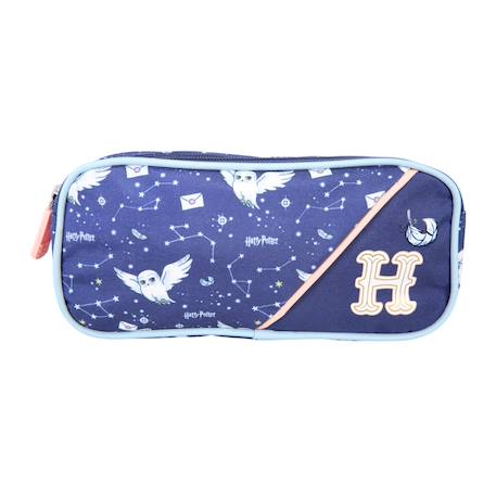 Trousse scolaire enfant 2 compartiments Bleu 1 - vertbaudet enfant 