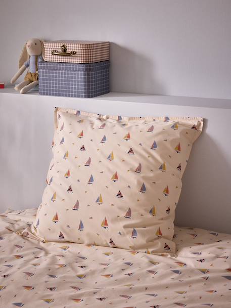 Taie d'oreiller percale de coton 'matéo' Imprime multico 1 - vertbaudet enfant 
