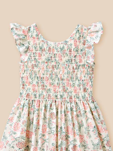 Robe fille garance - collection fêtes et mariages Imprimé helena 2 - vertbaudet enfant 