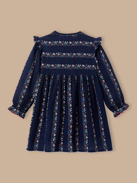 Robe gaze de coton fille Imprimé romy 2 - vertbaudet enfant 
