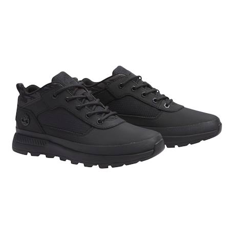 Baskets à lacets garçon Noir 2 - vertbaudet enfant 