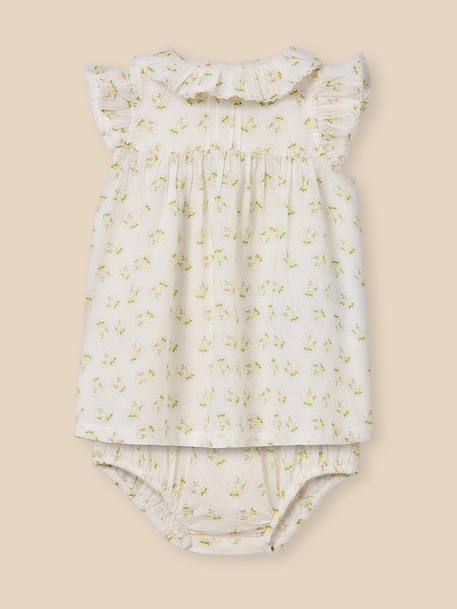 Robe + bloomer romantica bébé Imprimé romantic 1 - vertbaudet enfant 