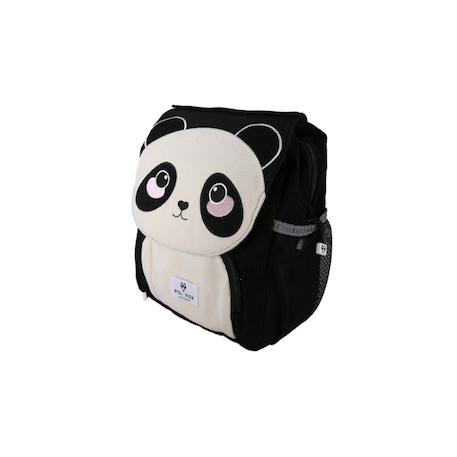 Sac à dos fille panda réversible 1 compartiment Noir et blanc 3 - vertbaudet enfant 