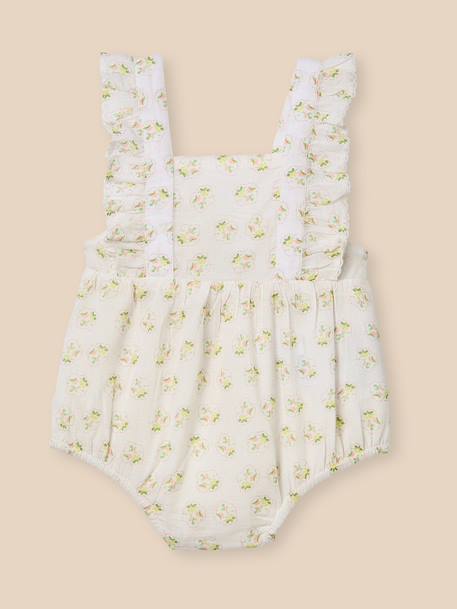 Barboteuse bébé Imprimé romantic 1 - vertbaudet enfant 