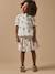Blouse coton dobby imprimée fille Imprimé rosa blue 4 - vertbaudet enfant 