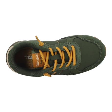 Baskets à lacets garçon Kaki 6 - vertbaudet enfant 