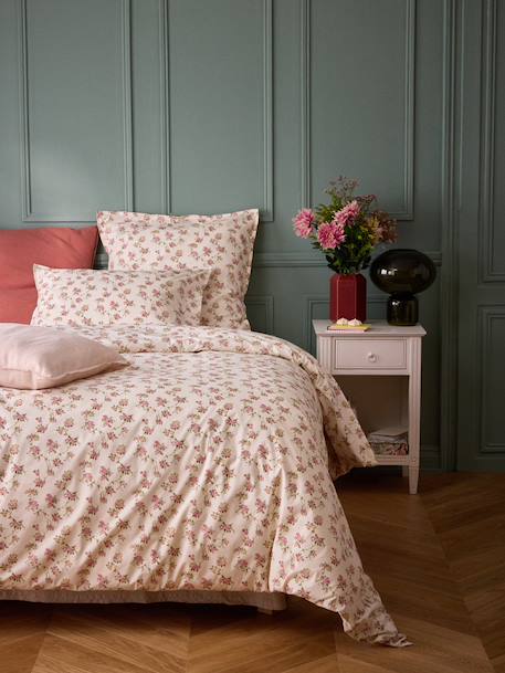 Taie d'oreiller percale de coton 'margot' Imprimé fleurs 4 - vertbaudet enfant 