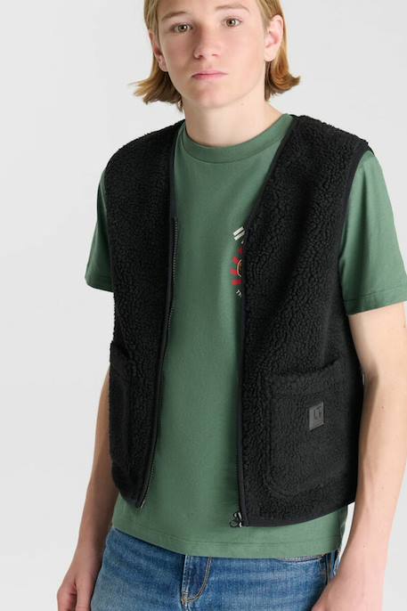 Veste sans manches renfbo Black 1 - vertbaudet enfant 