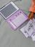 Tablette à dessin Kidydraw mini jaune+mauve+rose+vert sapin+violet 6 - vertbaudet enfant 
