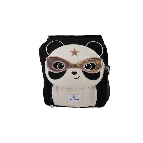 Sac à dos fille panda réversible 1 compartiment Noir et blanc 2 - vertbaudet enfant 
