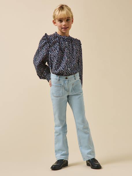 Blouse imprimée Imprimé mini roses 5 - vertbaudet enfant 