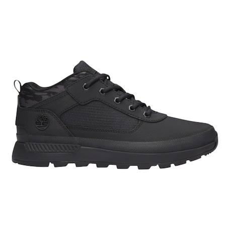 Baskets à lacets garçon Noir 1 - vertbaudet enfant 