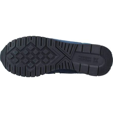 Basket enfant synthétique synthétique dash kid Bleu+Bleu 104 12 - vertbaudet enfant 