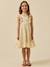 Robe pâquerettes fille Imprimé paquerette jaune 4 - vertbaudet enfant 