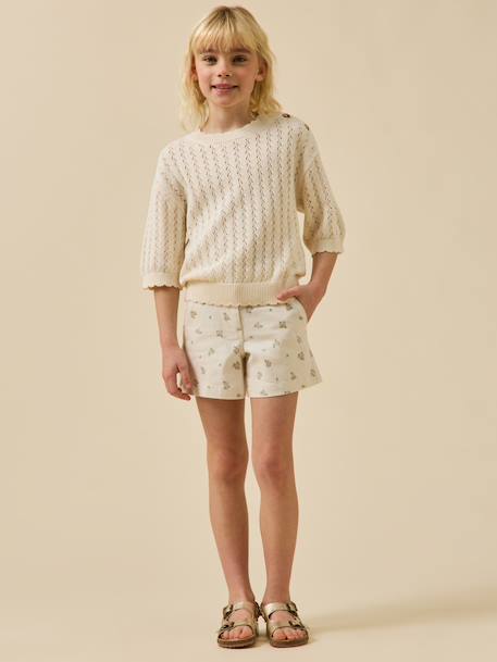 Short imprimé fille Imprimé baies 5 - vertbaudet enfant 