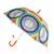 Parapluie cloche transparent Blanc+Bleu+Marron+Multicolore+Rose+Rouge 19 - vertbaudet enfant 