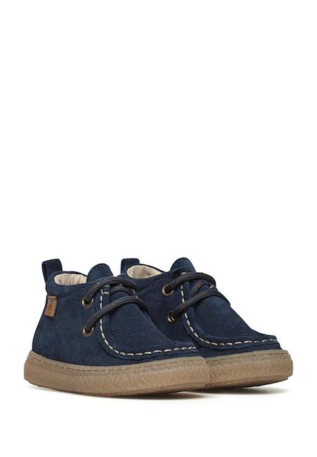 Chaussures en suède kasden Marine-marron+Rose-+Rose-marron 2 - vertbaudet enfant 
