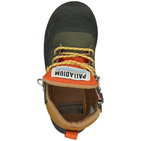Bottines à lacets garçon Olive 6 - vertbaudet enfant 
