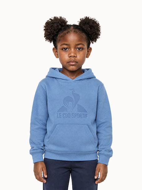 Sweat à capuche essentiels Bleu+Blue 6 - vertbaudet enfant 
