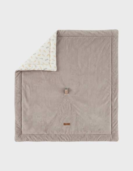 Tapis de solparc réversible  - plumes de lune Ecru 4 - vertbaudet enfant 