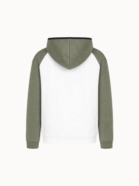 Sweat à capuche essentiels Blanc 3 - vertbaudet enfant 