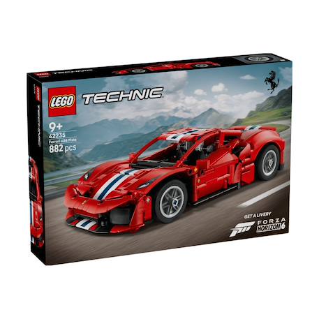 Voiture ferrari 488 pista 42235 Rouge 2 - vertbaudet enfant 