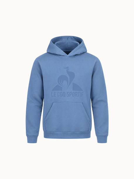 Sweat à capuche essentiels Bleu+Blue 7 - vertbaudet enfant 