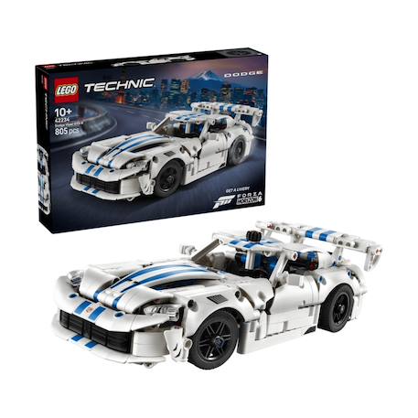 Voiture de sport dodge viper gts-r 42234 Blanc 2 - vertbaudet enfant 