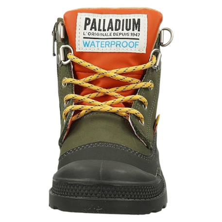 Bottines à lacets garçon Olive 4 - vertbaudet enfant 