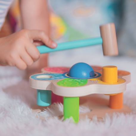 Banc à marteler flower power Beige 4 - vertbaudet enfant 