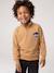 Sweat col camionneur garçon bleu canard+jaune 6 - vertbaudet enfant 