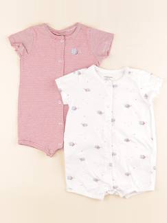 Seconde main-Garçon-Pyjama, surpyjama, dors-bien-Lot de 2 pyjamas coton - 12 mois