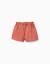 Short en maille interlock avec ceinture intégrée Marrón 2 - vertbaudet enfant 
